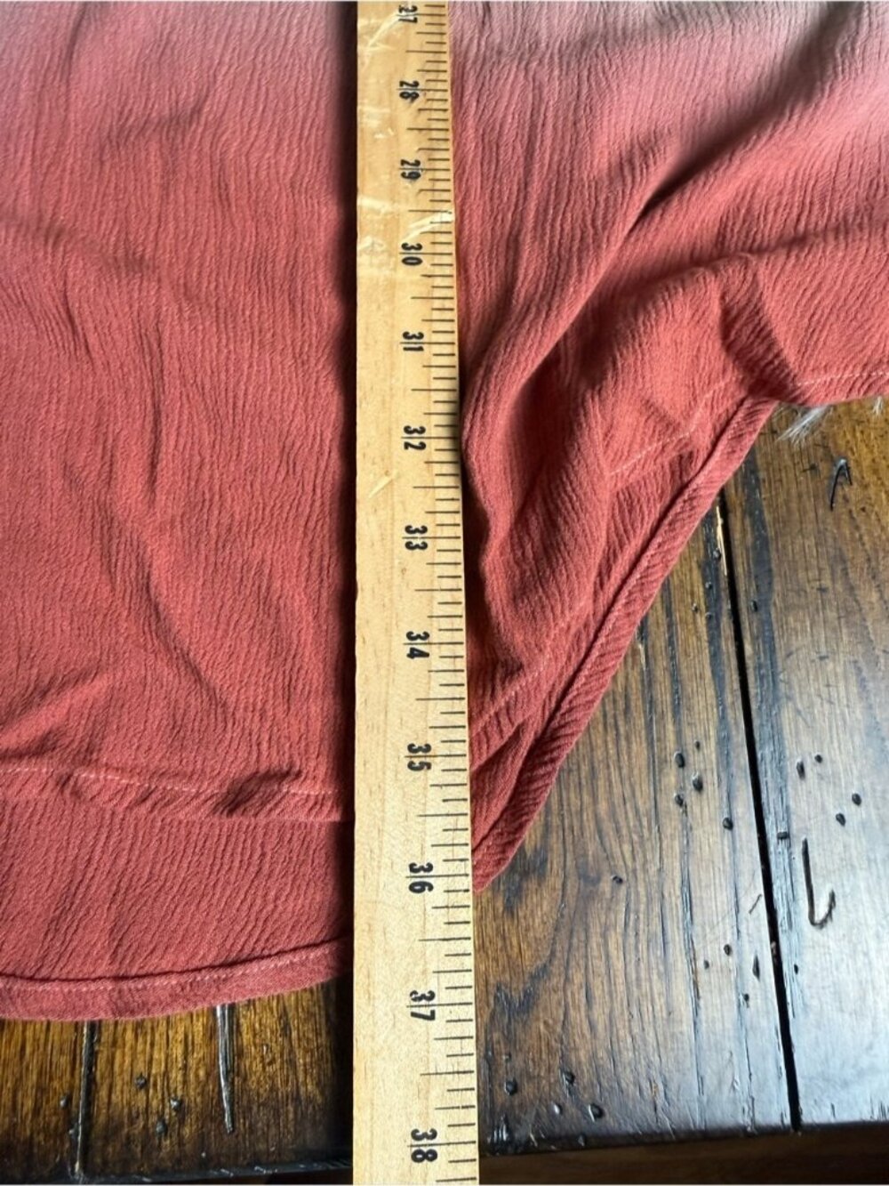 Sleeveless Ombre Maxi Dress in Beige, Olive & Brick M Oversized - Picture 3 of 5